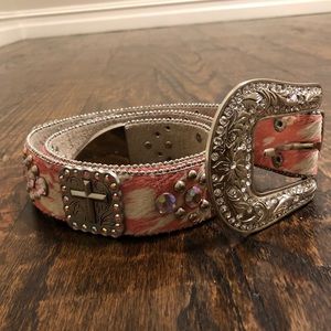 Rhinestone belt